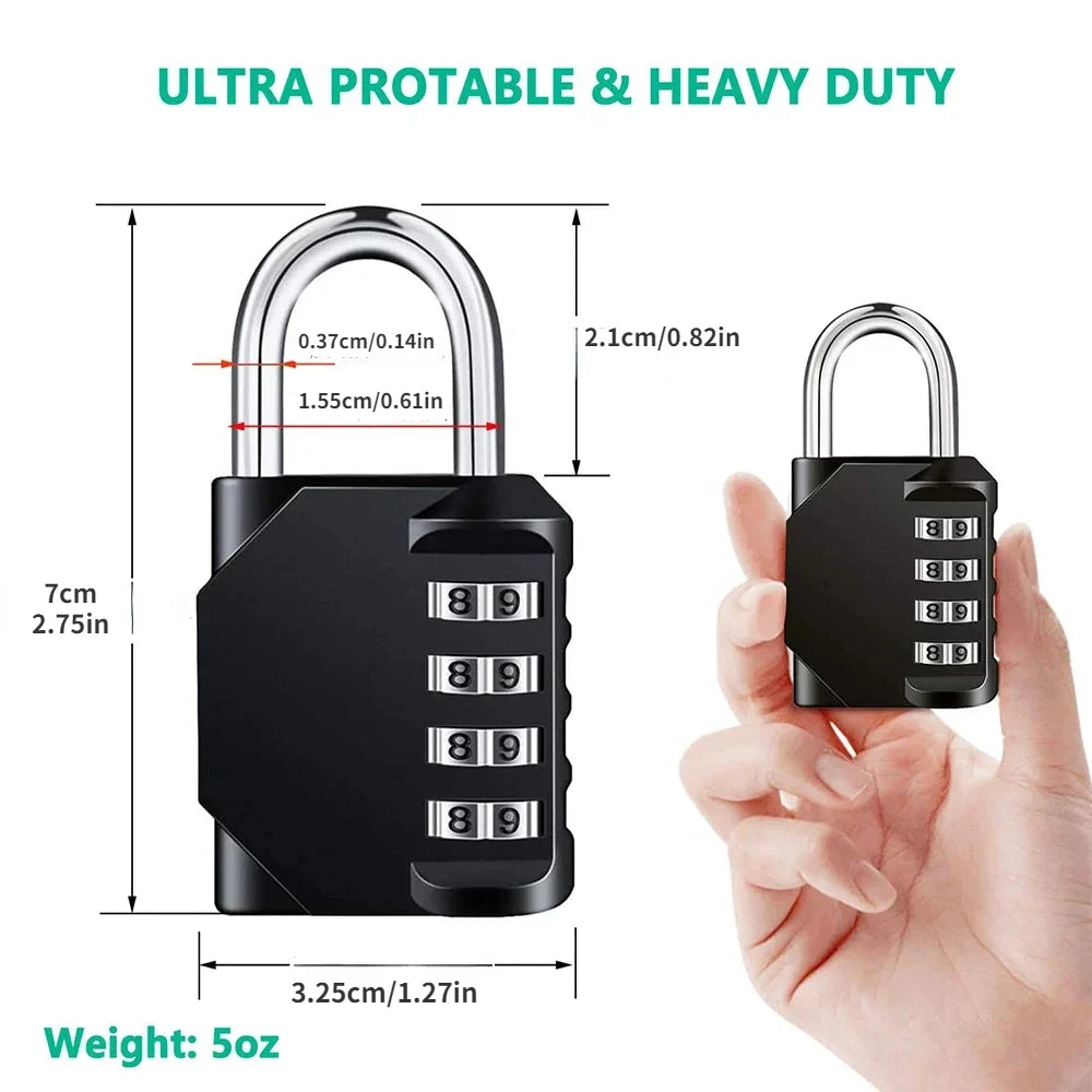 1pc Combination Lock Resettable
